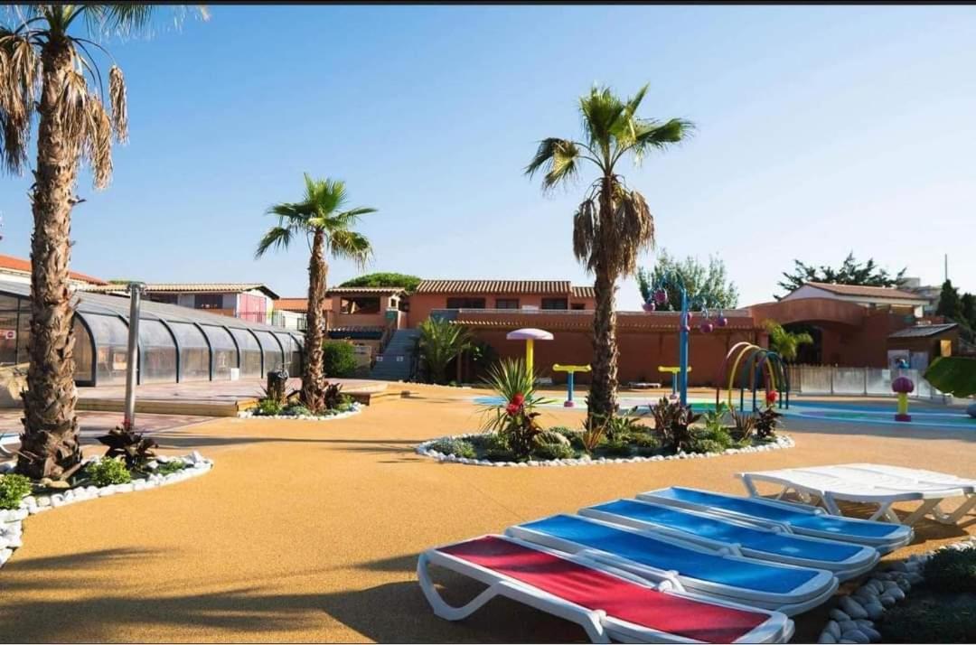 Mobilhome Soleia Neuf 2023 Mar Estang Siblu Village Canet-En-Roussillon Exterior foto